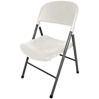 Los mejores  - Bolero CE692 - Silla multiusos plegable- blanco- pack de 2